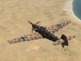 Bf-109E-4_B  Desert