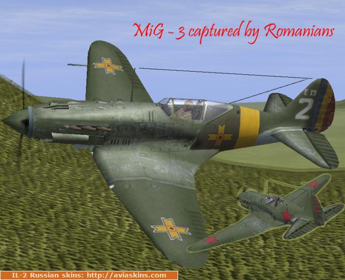 MiG - 3 captured by Romanians