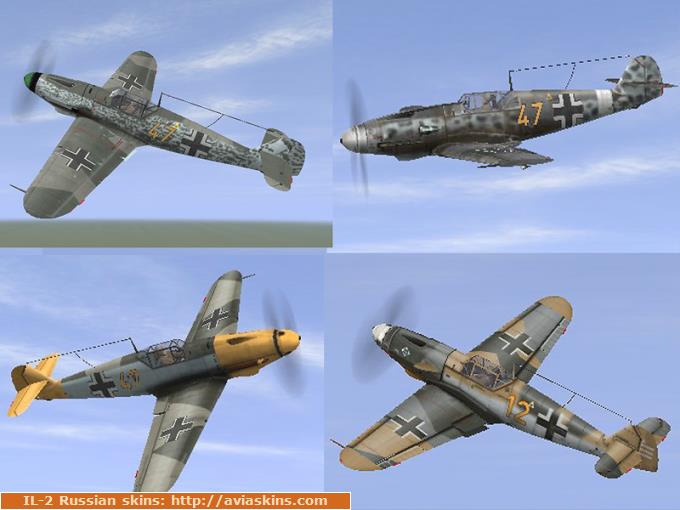 Bf-109 F-G