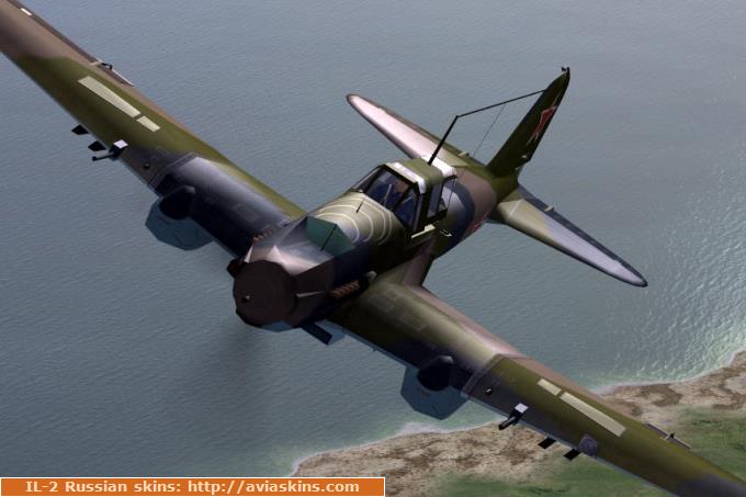 Il-2 (swept-wing) historical skinpack