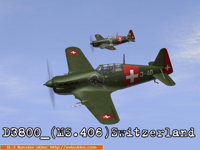 Morane-Saulnier MS.406 (D3800)