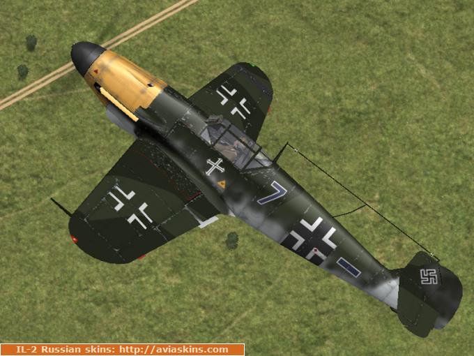 Bf-109F-4 green