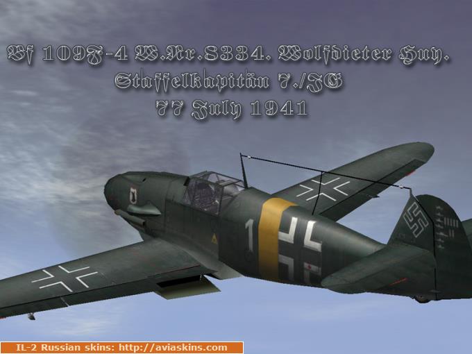 Bf 109F-4 W.Nr.8334